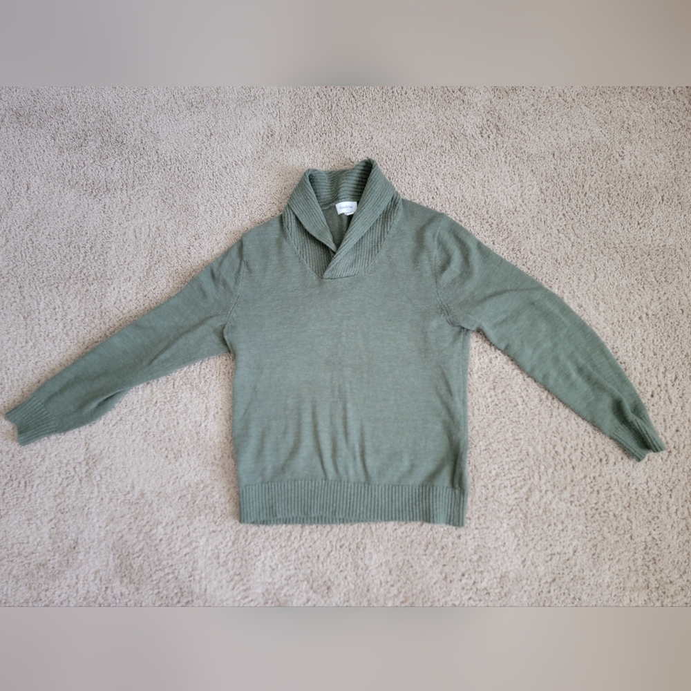 Goodfellow & Co. Olive Shawl Collar Sweater